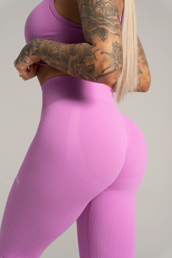 Leginsy push up pink