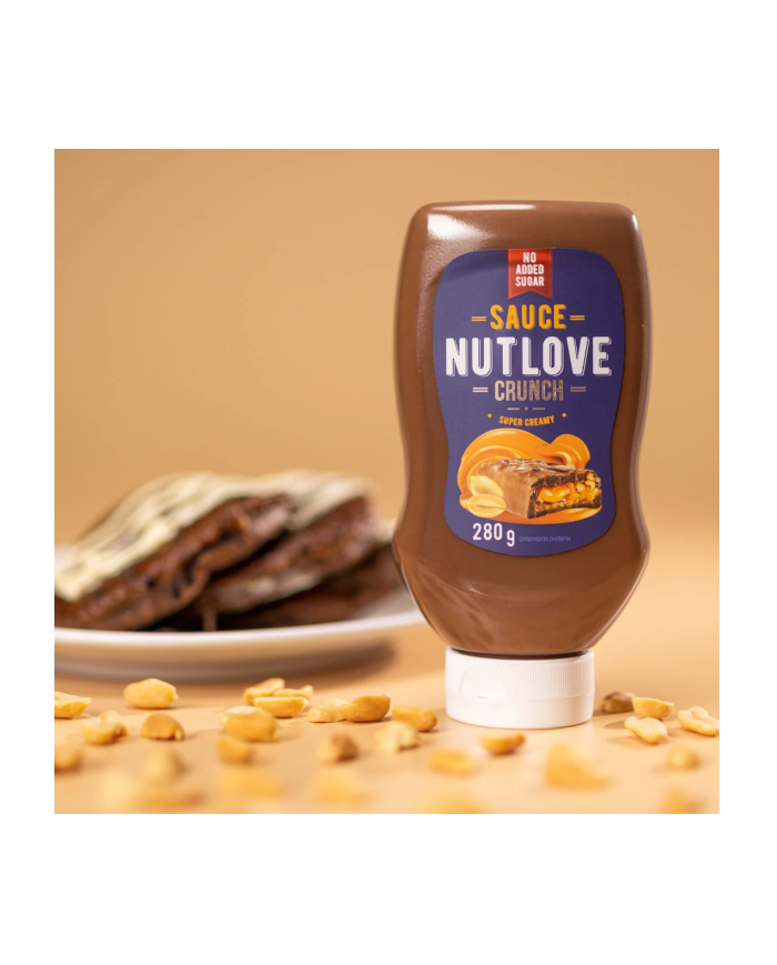 ALLNUTRITION NUTLOVE SAUCE CRUNCH 280g – zdjęcie 2