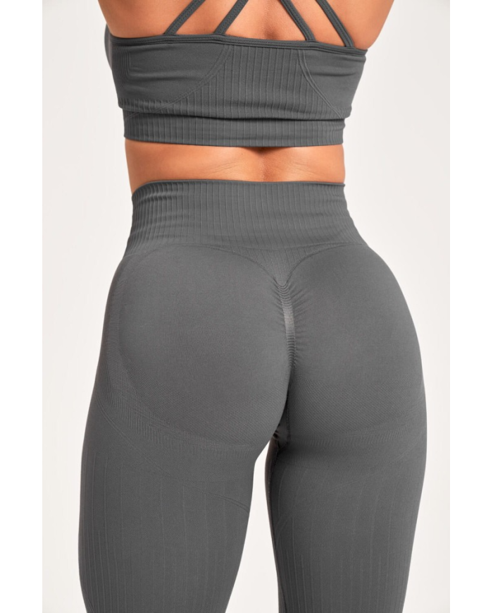 LEGINSY PUSH UP 2.0 DARK SILVER – zdjęcie 6