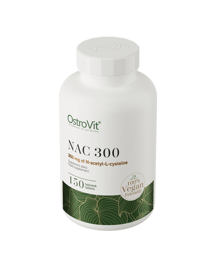 OstroVit NAC 300 mg VEGE 120 tab – zdjęcie 2