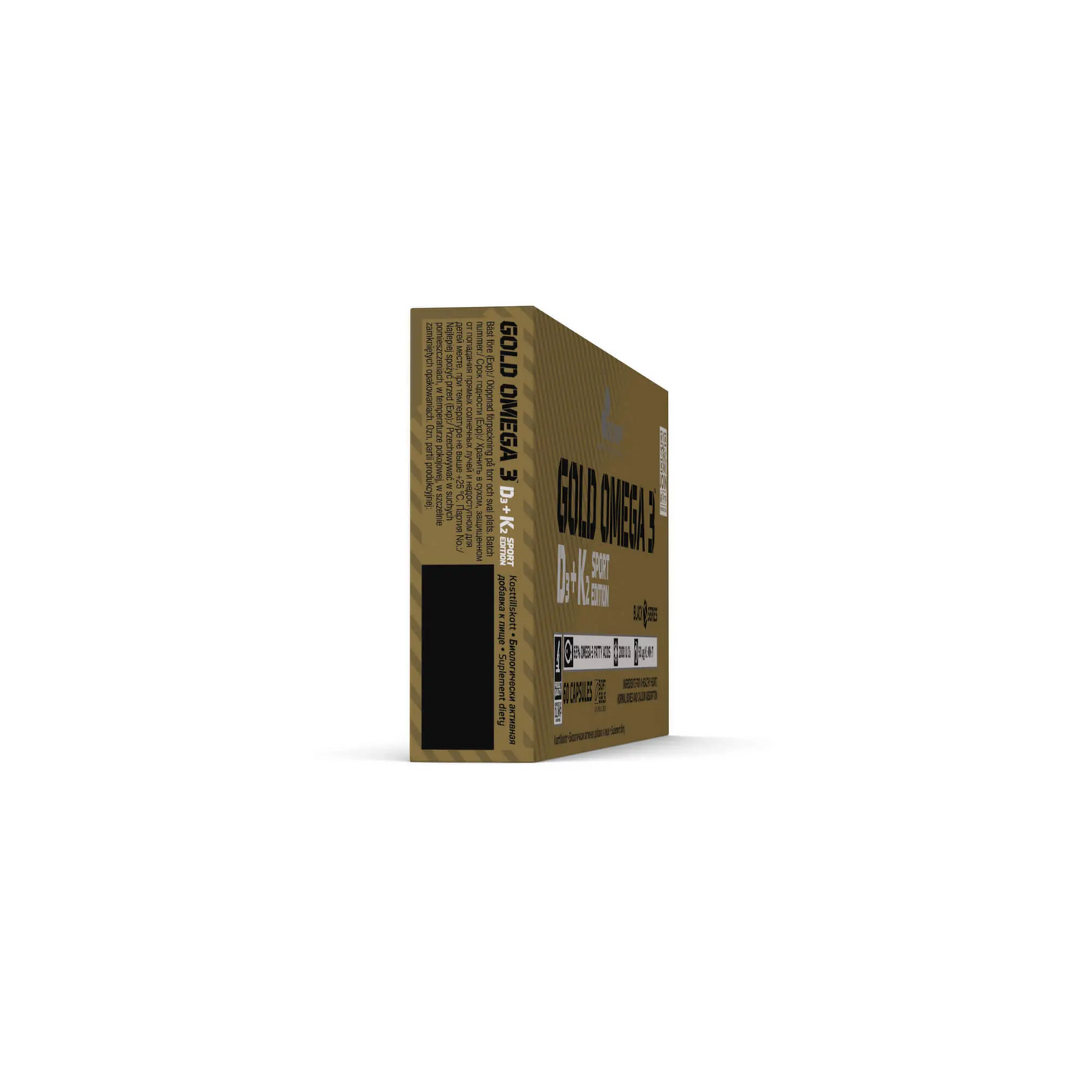 Gold Omega 3™ D3+K2 Sport Edition 60 caps