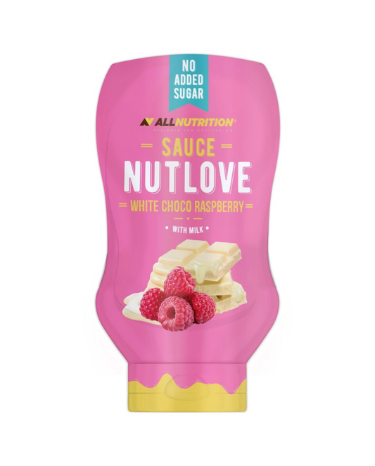 NUTLOVE SAUCE WHITE CHOCO RASPBERRY 280g