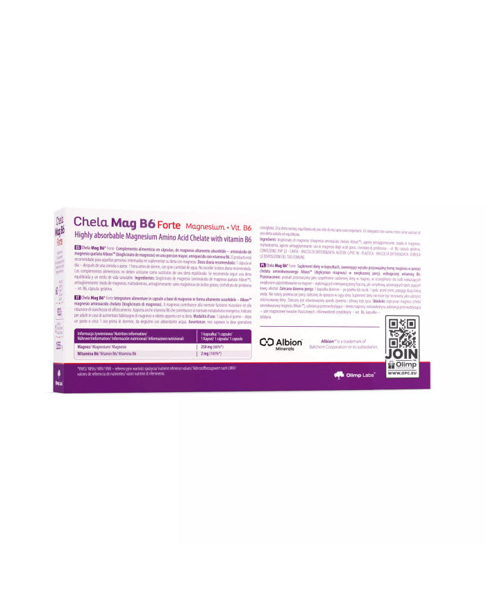 Chela-Mag B6® Forte 60 cap – zdjęcie 2
