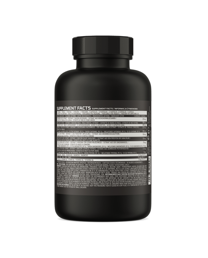 OstroVit Testo Booster Extreme 90 caps – zdjęcie 3