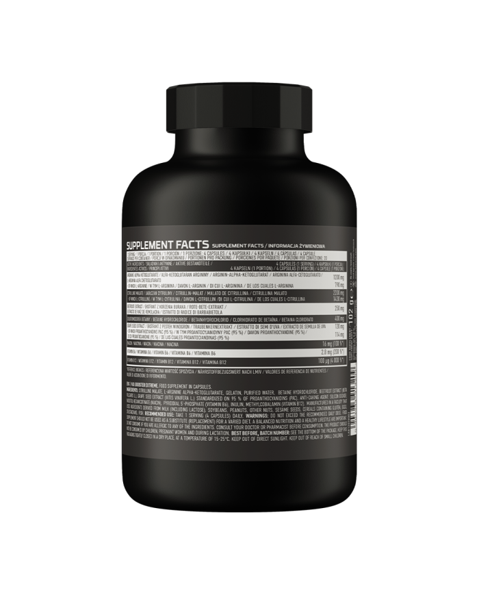 N.O. Booster Extreme 80 caps – zdjęcie 2