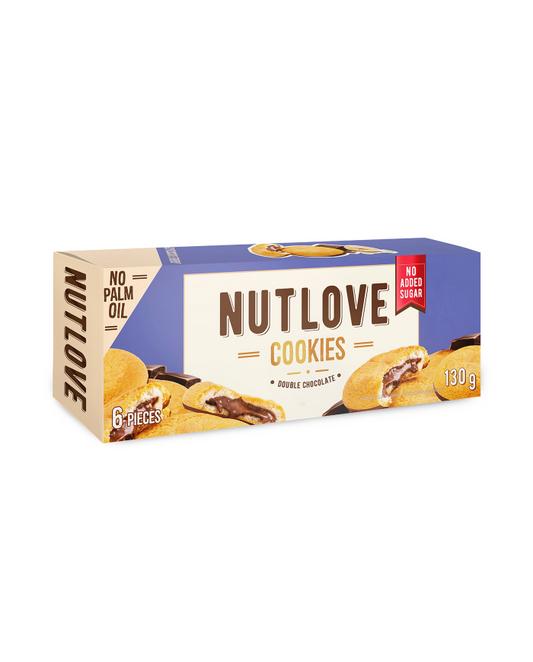 ALLNUTRITION NUTLOVE COOKIES DOUBLE CHOCOLATE 130g